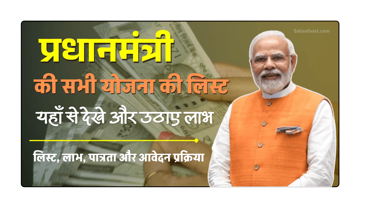 2025 में प्रधानमंत्री योजना कौन-कौन सी है
