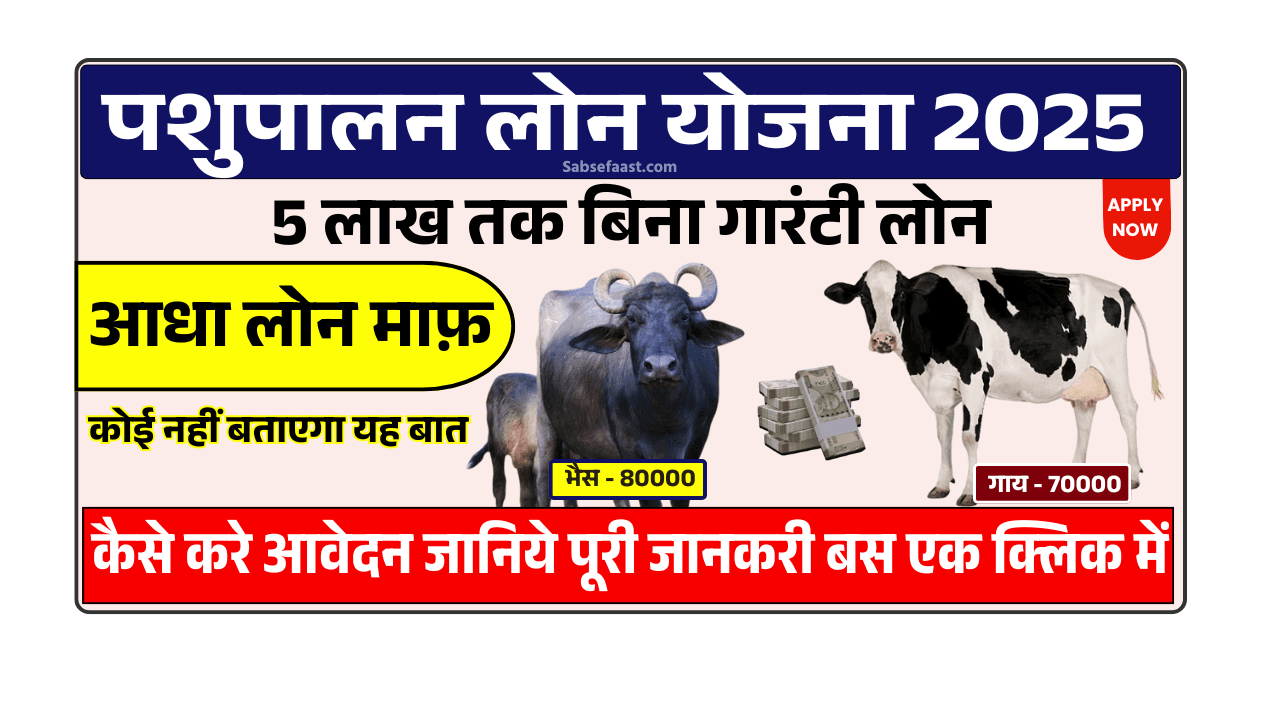 Pasupalan Loan Yojana 2025