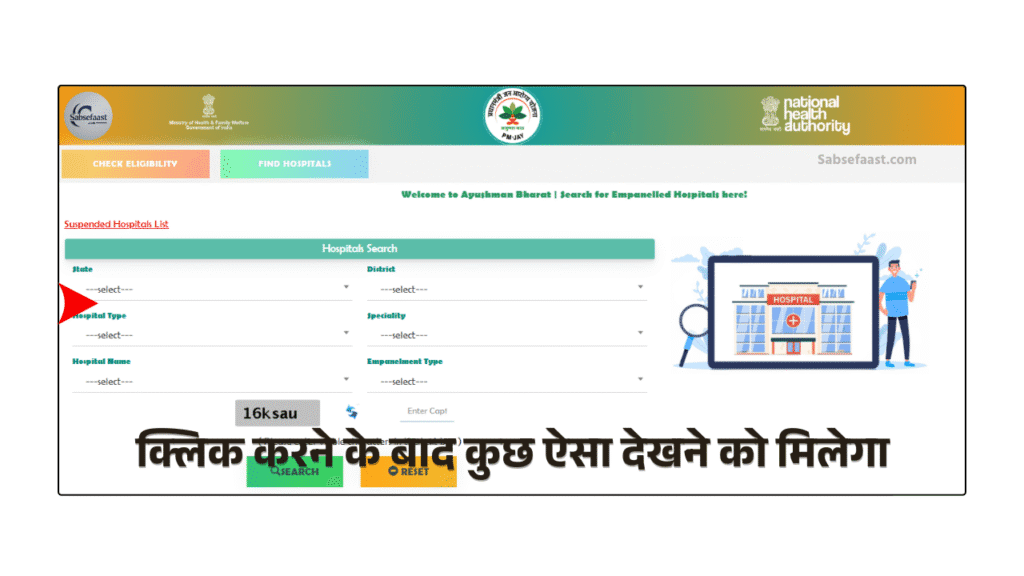 Ayushman Bharat Yojana Hospital List 2025